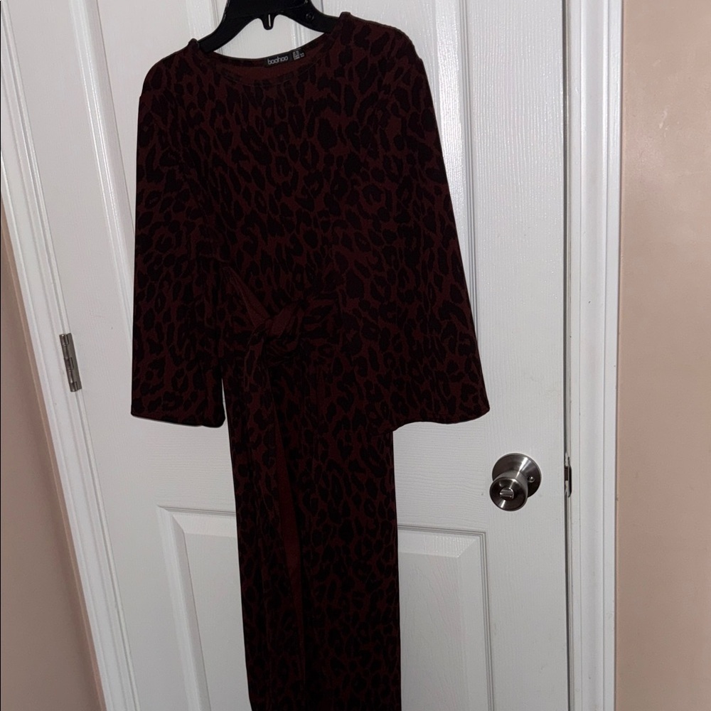 Cheetah Print Dress